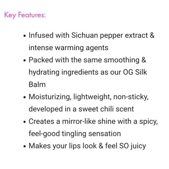 Huda Beauty Spicy Plumping Silk Lip Balm - Picture 3 of 14